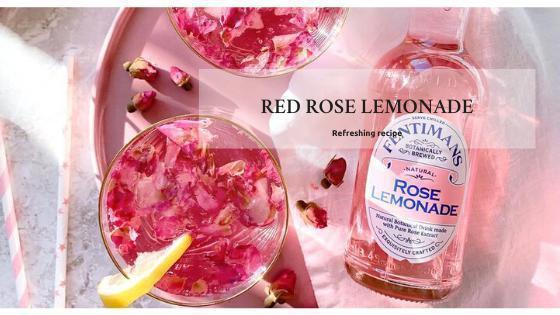 Red Rose Lemonade - Les Gastronomes