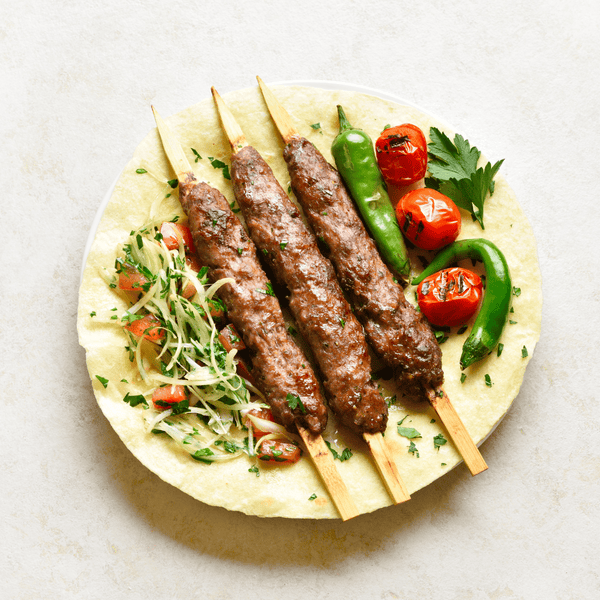 Delicious frozen Angus kafta Lebanese mix ready to cook, perfect for authentic Mediterranean meals at home