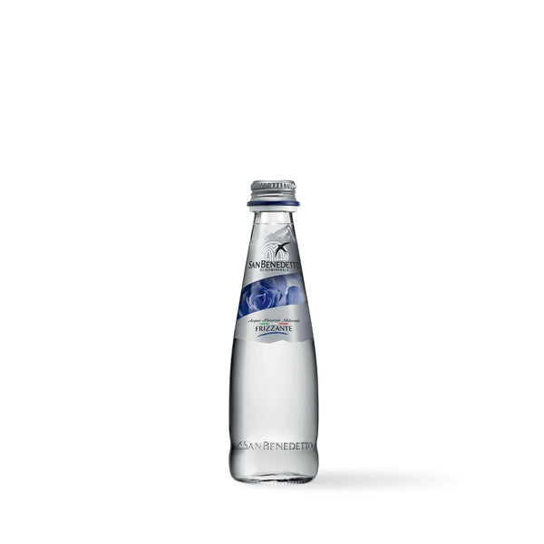 San benedetto prestige rose edition sparkling water in elegant glass bottles, 250ml, pack of 24 bottles