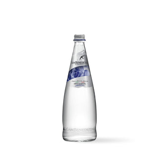 San benedetto prestige rose edition sparkling water in elegant glass bottles, pack of 12 x 750ml, premium beverage