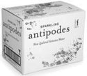 Antipodes sparkling water 1L case of 12 bottles, premium natural mineral water for healthy hydration and refreshment