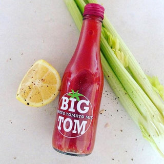 Spiced tomato juice by Big Tom in 250ml glass bottle perfect for brunch cocktails and bloody marys