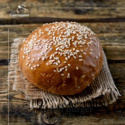 Brioche Burger Bun - 4 buns - Les Gastronomes