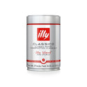 Illy intenso dark roast whole bean coffee package featuring the signature red coffee tin, perfect for rich espresso lovers