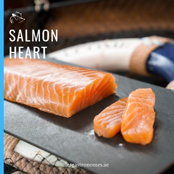 Imperial Tsar Alexei premium smoked salmon heart shaped delicacy, 500g gourmet seafood gift for special occasions