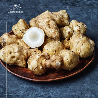 Jerusalem artichokes or topinambour 500g - fresh organic root vegetables with earthy flavor for cooking healthy meals