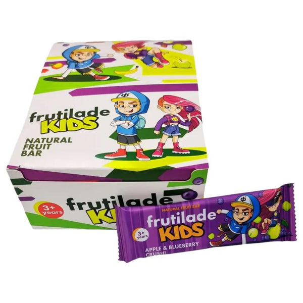 Kids Fruit Bar - Apple & Blueberry Crush! 24 pieces - Les Gastronomes