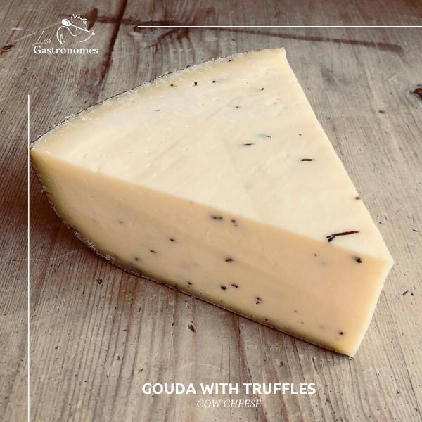 Truffle Gouda cheese Les Gastronomes