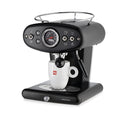 Machine à café X1 iperEspresso Anniversary 1935 par illy, design vintage élégant en acier inoxydable pour capsules iperespresso
