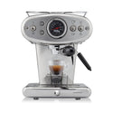 Machine X1 iperEspresso Anniversary 1935, sleek coffee maker with modern design in metallic finish for premium espresso brewing.