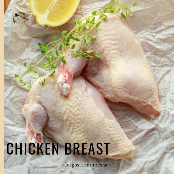 Supreme yellow chicken from plant-based fed birds, frozen and halal certified, weighing approximately 450g.