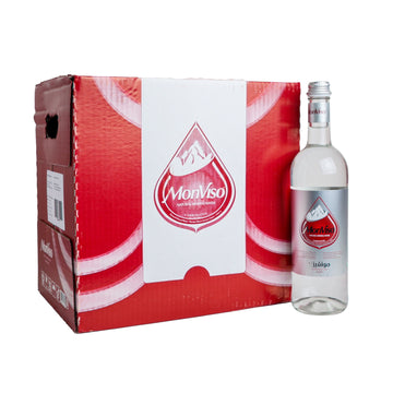 MonViso Sparkling Water – Glass 750ml × 12 - 0