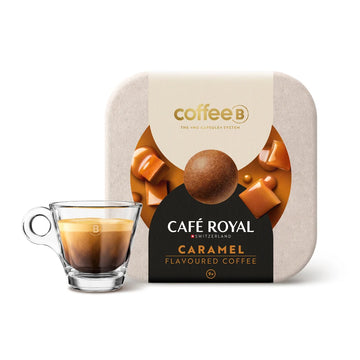 CoffeeB Caramel Flavoured Coffee Balls — 9 Balls
