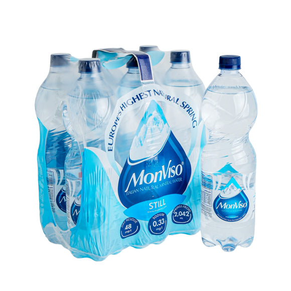 MonViso Still Water – Plastic 1L × 6