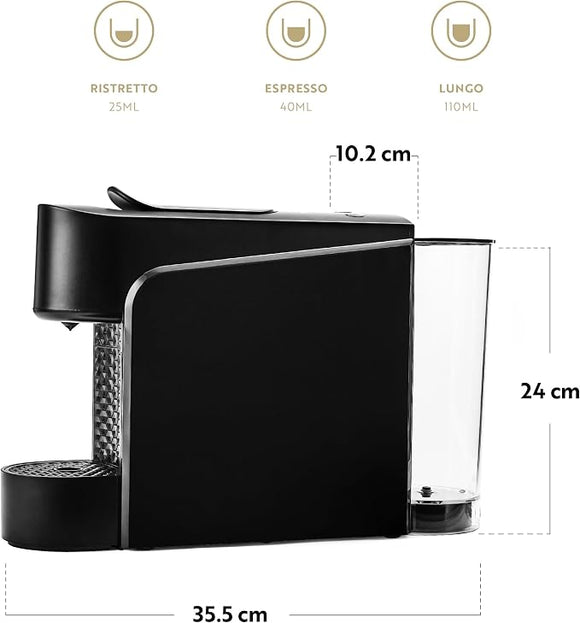 Café Royal Siona Coffee Machine — Black