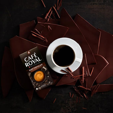 Café Royal Dark Chocolate Coffee Capsules — 10 Capsules