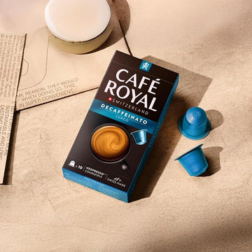 Café Royal Lungo Decaffeinato Coffee Capsules — 10 Capsules