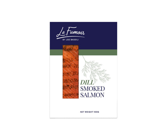 Le Fumoir Norwegian Dill Smoked Salmon 100g supplier product image