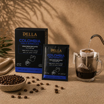 Della Colombia Huila Burbujas Drip Bag Coffee 7 x 10g