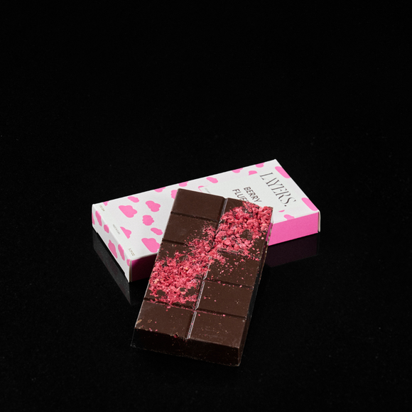 Layers Berry Fluffy Chocolate Bar — 150g