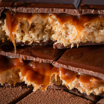 Layers Caramel Crush Chocolate Bar — 200g