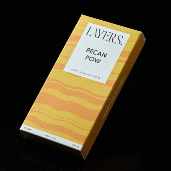 Layers Pecan Pow Chocolate Bar — 200g