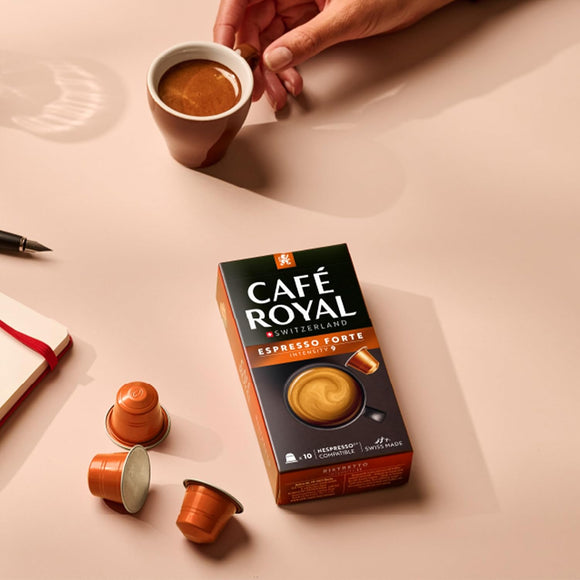 Café Royal Espresso Forte Coffee Capsules — 10 Capsules