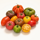 Prince de Bretagne Saveurs d’Antan heirloom tomatoes whole tray