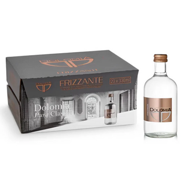 Dolomia Sparkling Mineral Water Glass Bottles 330ml (20 x 330ml)
