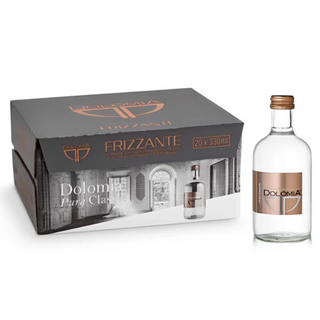 Dolomia Sparkling Mineral Water Glass Bottles 330ml (20 x 330ml)