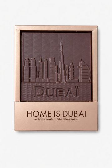Home Is Dubai White Chocolate, Hazelnut & Lemon Sablé — 270g