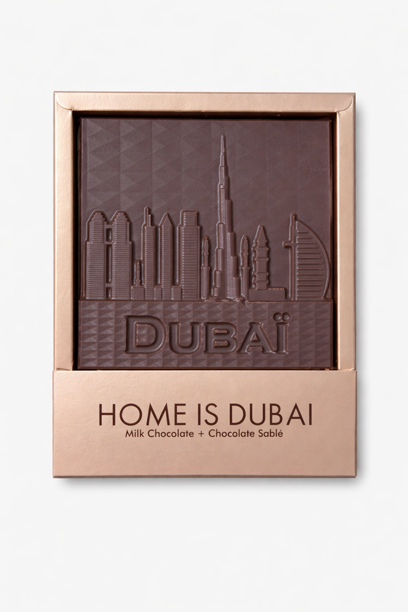 Home Is Dubai White Chocolate, Hazelnut & Lemon Sablé — 270g