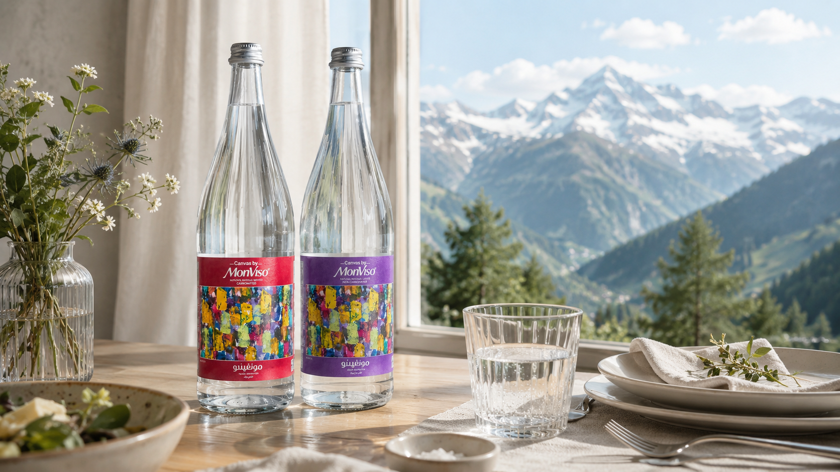 Pure Italian Alps water