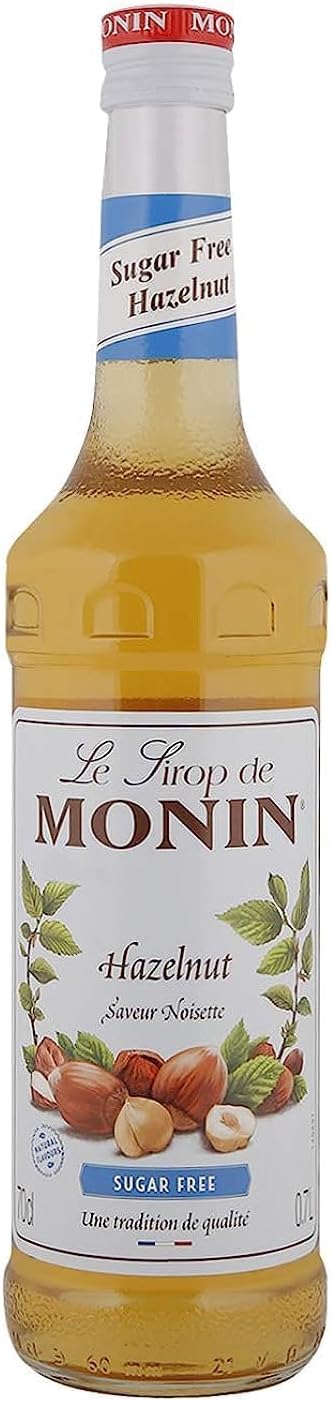 Monin Hazelnut Sugar Free Syrup — 700ml