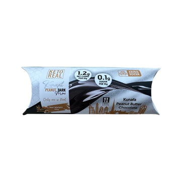 Keto Real Kunafit Peanut Dark Mini Chocolate — 50g