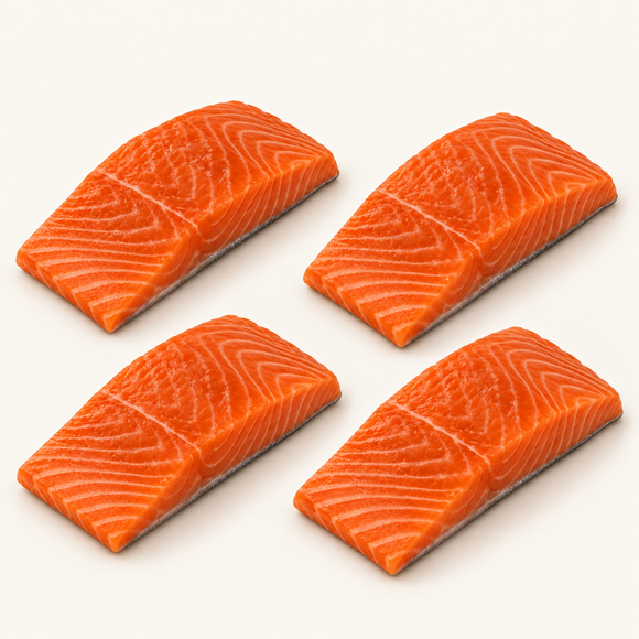 Scottish Salmon Fillet Portion Pack, Skin-On | Fresh