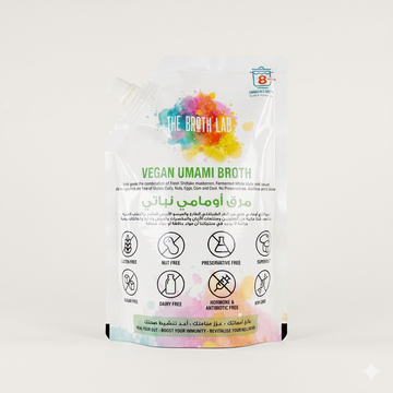 The Broth Lab Vegan Umami Broth — 500ml | Frozen