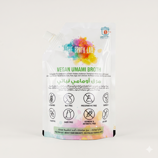 The Broth Lab Vegan Umami Broth — 500ml | Frozen