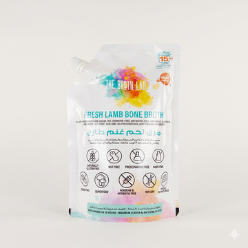 The Broth Lab Lamb Bone Broth — 500ml | Frozen