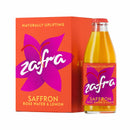 Zafra Carbonated Saffron Drink with Rose Water & Lemon — 4 x 180m-1
