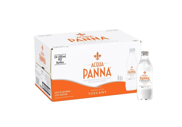 Acqua Panna Still Natural Mineral Water 500ml PET x 24