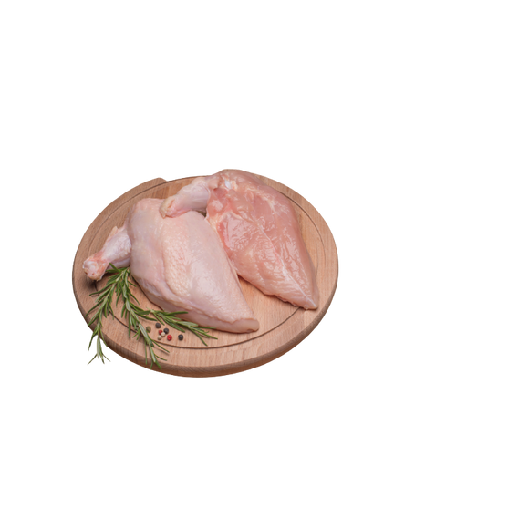 LDC French Corn-Fed Yellow Chicken Supreme, Skin On — 180–220g | Frozen