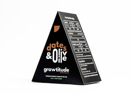 Grawtitude Aged Dates & Olive Oil Cheese — 130g