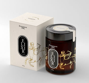 Evergreen Oak Honey (450g) – The Elixir of Strength | Elixir - Greece - Les Gastronomes