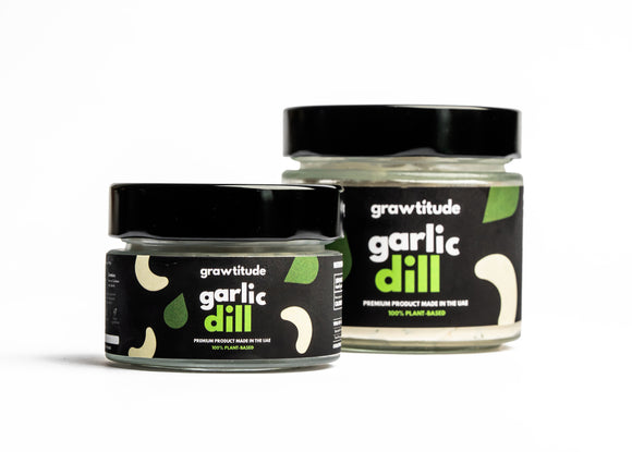 Grawtitude Garlic Dill Spread — 100g