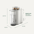 CoffeeB Globe Coffee Machine — White-4