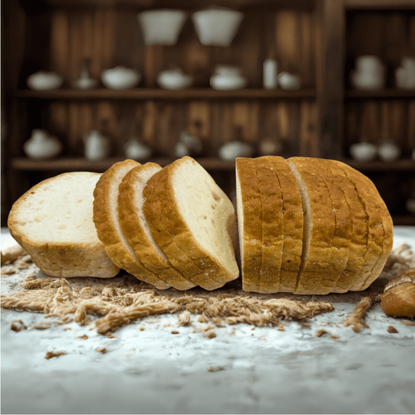 Gluten Free White Bread Loaf - 350g - Les Gastronomes