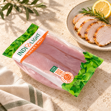 Indilight Boneless Turkey Breast — 500g | Frozen — lifestyle image