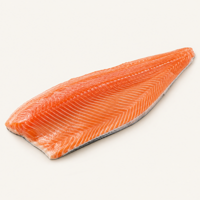 Le Fumoir Whole Fresh Scottish Salmon Fillet, Skin-On — clean product image