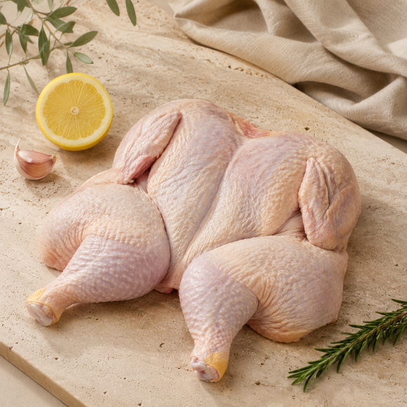UAE Corn-Fed Deboned Chicken Spatchcock — from 500g | Frozen — lifestyle image